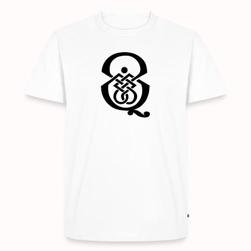 qcpb black logo - Men's Premium T-Shirt