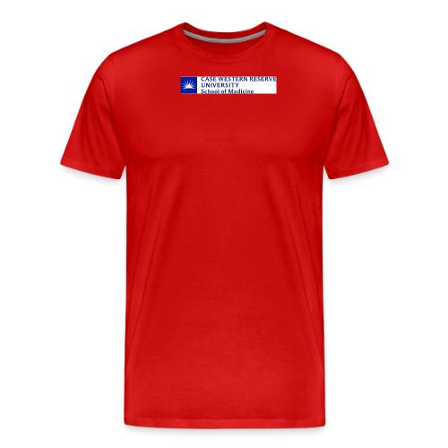 SOM New logo CWRU CMYK BLUE - Men's Premium T-Shirt