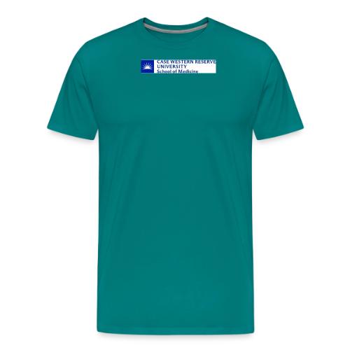 SOM New logo CWRU CMYK BLUE - Men's Premium T-Shirt