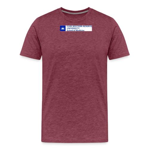 SOM New logo CWRU CMYK BLUE - Men's Premium T-Shirt