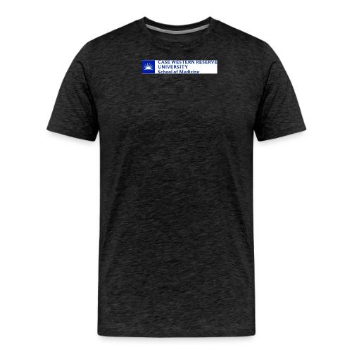 SOM New logo CWRU CMYK BLUE - Men's Premium T-Shirt