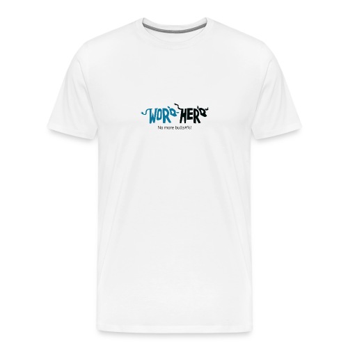 WordHerd No more bulls#%! T-shirt - Men's Premium T-Shirt