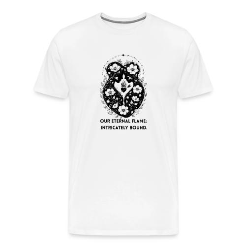 Eternal Flame of Embrace T-Shirt - Men's Premium T-Shirt