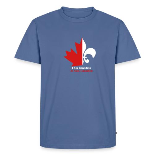 Maple Leaf Fleur de lis - Men's Premium T-Shirt