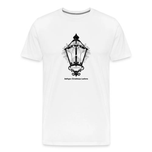 Antique Christmas Lantern T-Shirt - Men's Premium T-Shirt