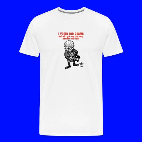 I Voted for Obama - GULAG - Men's Premium T-Shirt