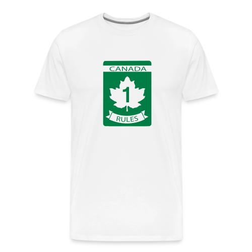 Canada Rules - Men's Premium T-Shirt
