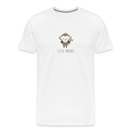 Petit singe - T-shirt premium pour hommes