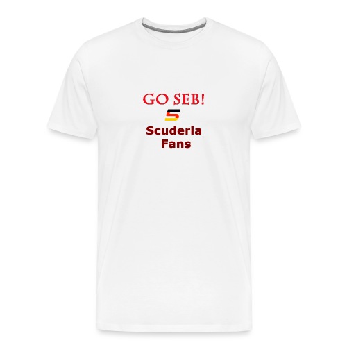 Go Seb! Scuderia Fans design - Men's Premium T-Shirt