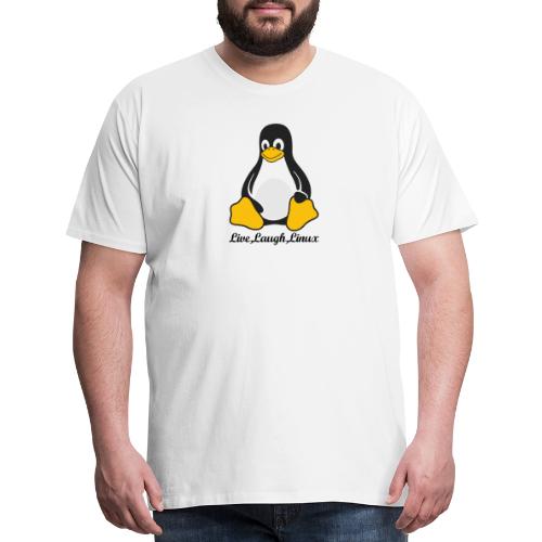 Live Laugh Linux - Men's Premium T-Shirt