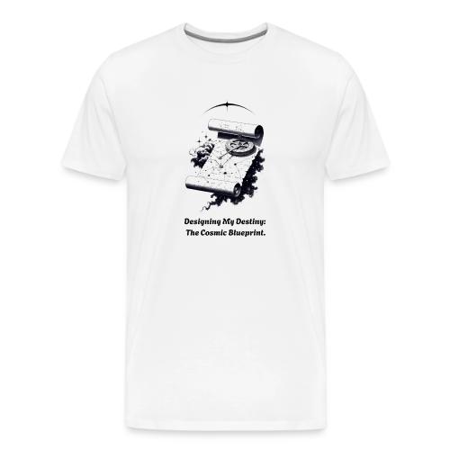 Cosmic Blueprint T-Shirt - Men's Premium T-Shirt