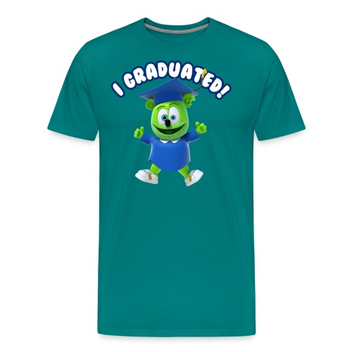 I Graduated! Gummibar (The Gummy Bear) - Men's Premium T-Shirt