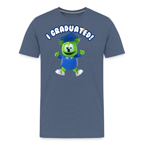 I Graduated! Gummibar (The Gummy Bear) - Men's Premium T-Shirt