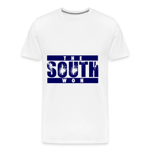 The South Won Blue - Men's Premium T-Shirt