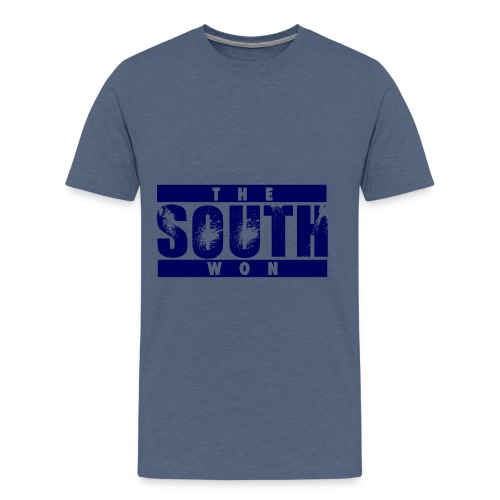 The South Won Blue - Men's Premium T-Shirt