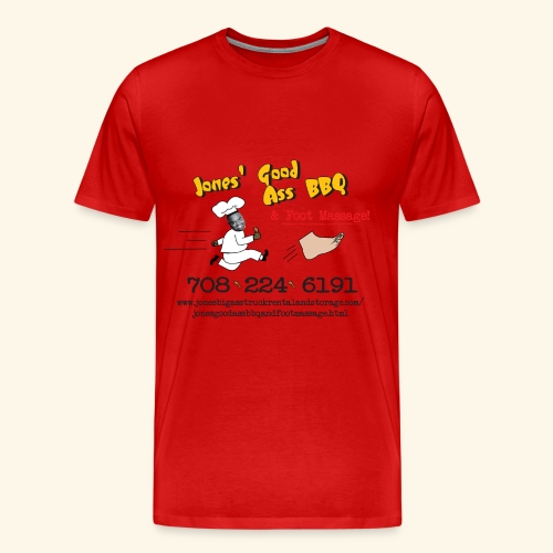 Jones Good Ass BBQ and Foot Massage logo - Men's Premium T-Shirt