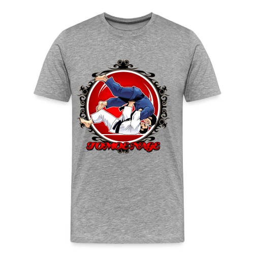 Judo Shirt Jiu Jitsu Shirt Throw Tomoe Nage - Men's Premium T-Shirt
