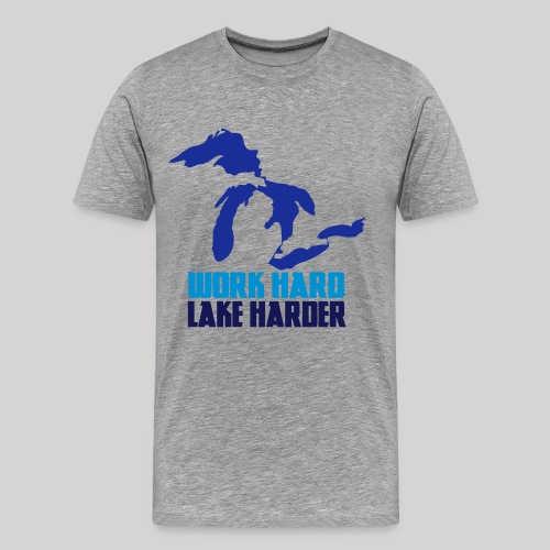 Lake Harder - Men's Premium T-Shirt