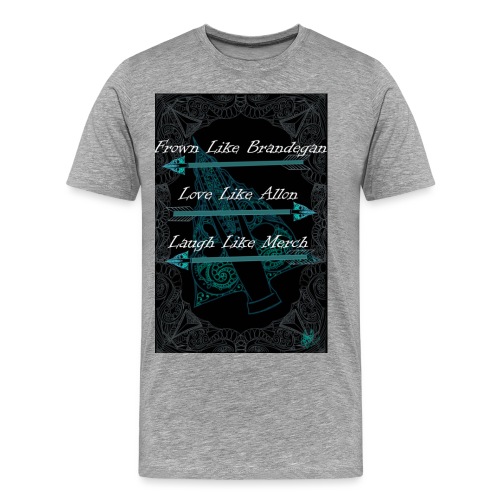 Frown, love, laugh! - Men's Premium T-Shirt