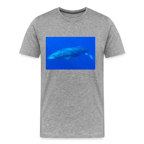 Sperm Whale In Ocean - Men's Premium T-Shirt