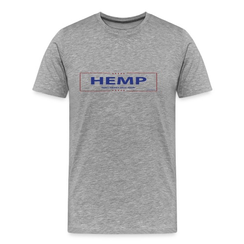 Hemp Makes America Great Again on White - Men's Premium T-Shirt