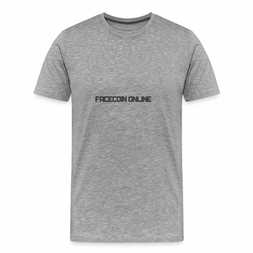 facecoin online dark - Men's Premium T-Shirt