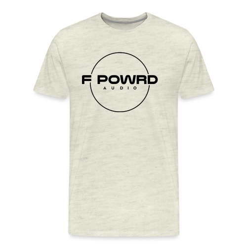 black logo transparent background - Men's Premium T-Shirt