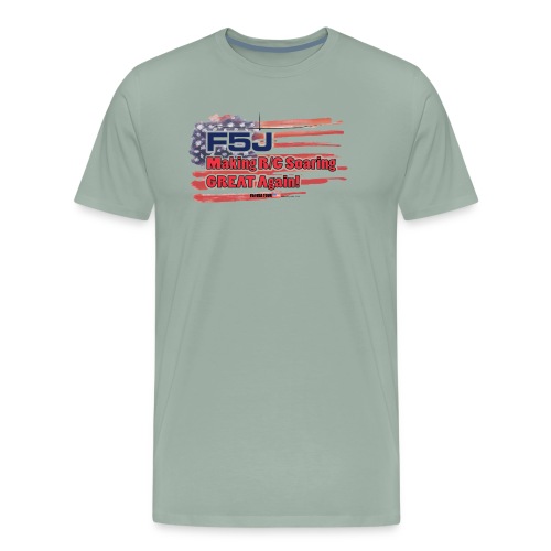 F5J - Making R/C soaring great again! - Men's Premium T-Shirt
