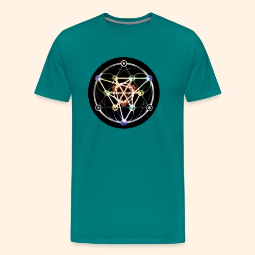 Classic Alchemical Cycle - Men's Premium T-Shirt