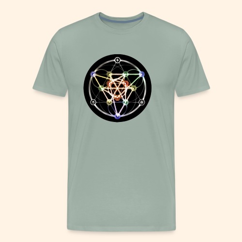 Classic Alchemical Cycle - Men's Premium T-Shirt