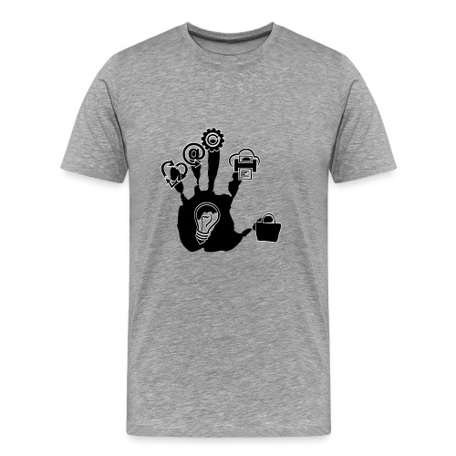 Hand of ideas - Men's Premium T-Shirt