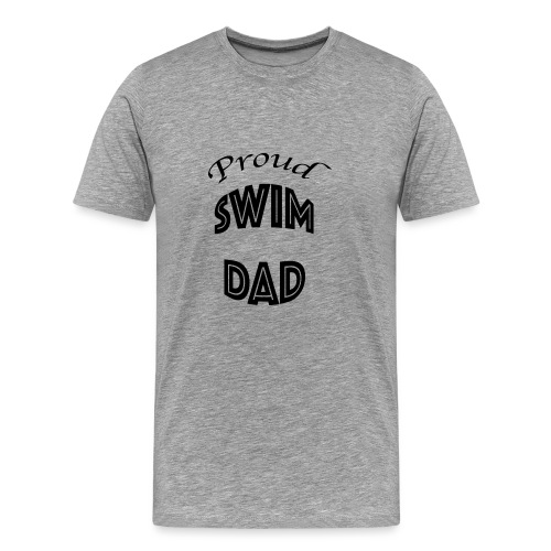 Swim Dad. - Men's Premium T-Shirt