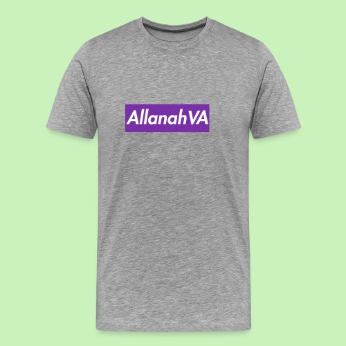 AllanahVA Supreme Purple - Men's Premium T-Shirt