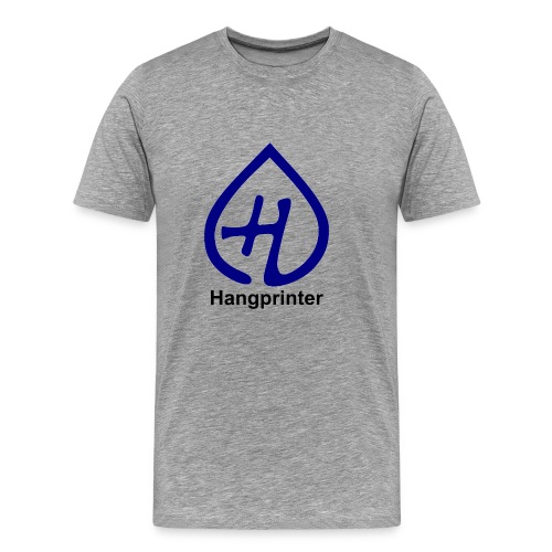 Hangprinter Logo and Text - Men's Premium T-Shirt