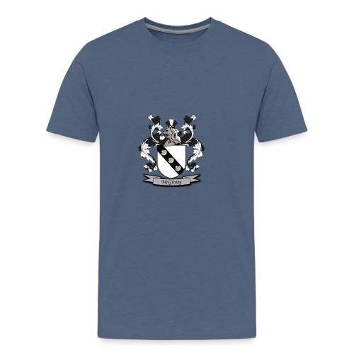 McGinley Family Crest - Men's Premium T-Shirt