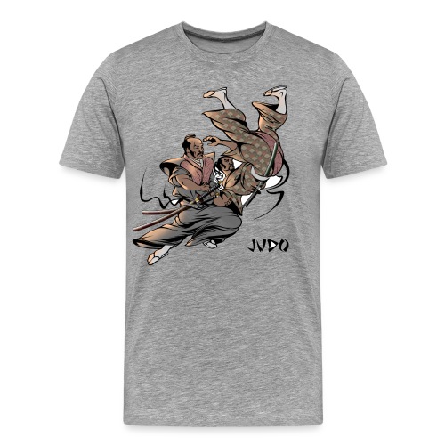 Judo Shirt Design Uki Otoshi Throw - Men's Premium T-Shirt