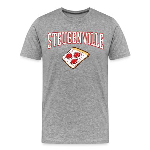 Steubenville Pizza - Wordmark - Men's Premium T-Shirt