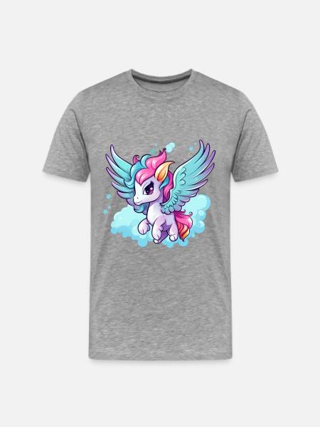 Pegasus - Men's Premium T-Shirt - heather gray