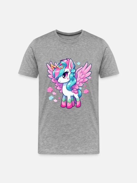 Pegasus - Men's Premium T-Shirt - heather gray