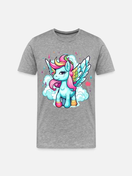 Pegasus - Men's Premium T-Shirt - heather gray