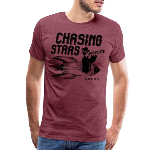 chasing stars space - Men's Premium T-Shirt