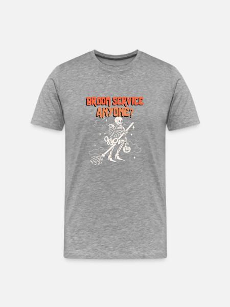 Broom Service Anyone? - Men's Premium T-Shirt - heather gray