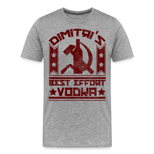 vodkavintagered - Men's Premium T-Shirt
