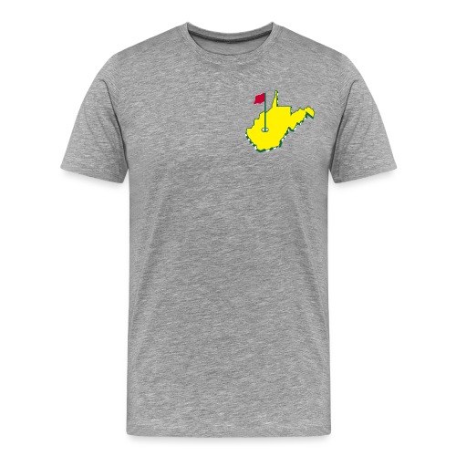 West Virginia Golf - Men's Premium T-Shirt