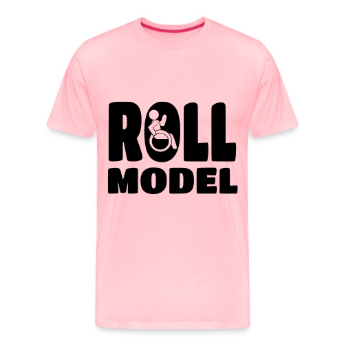 Wheelchair Roll model - Men's Premium T-Shirt