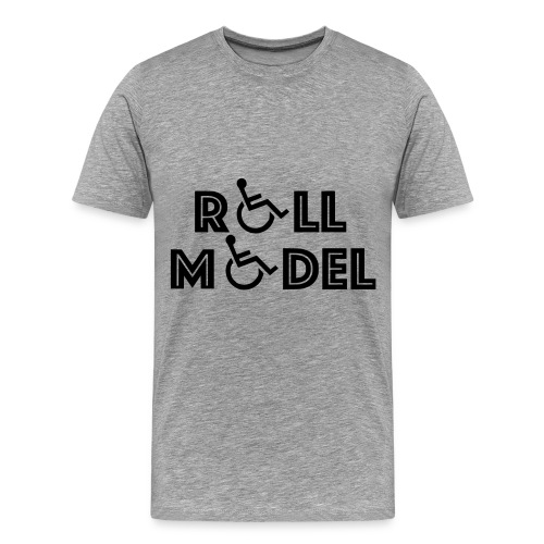 Every wheelchair users is a Roll Model - Men's Premium T-Shirt