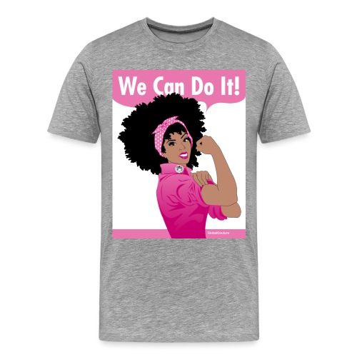 We can do it breast cancer awareness - Men's Premium T-Shirt