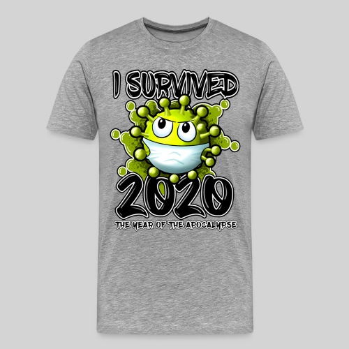 I Survived 2020 - Men's Premium T-Shirt