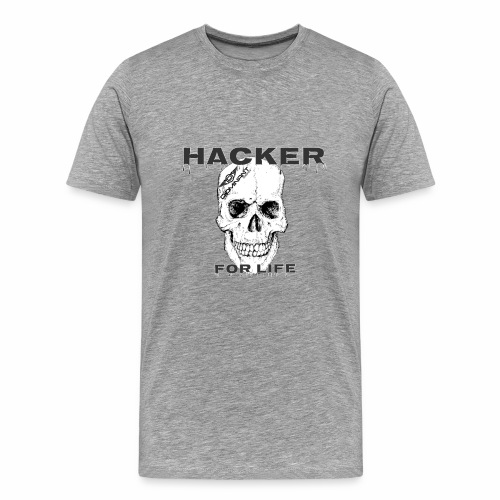 Hacker For Life - Men's Premium T-Shirt