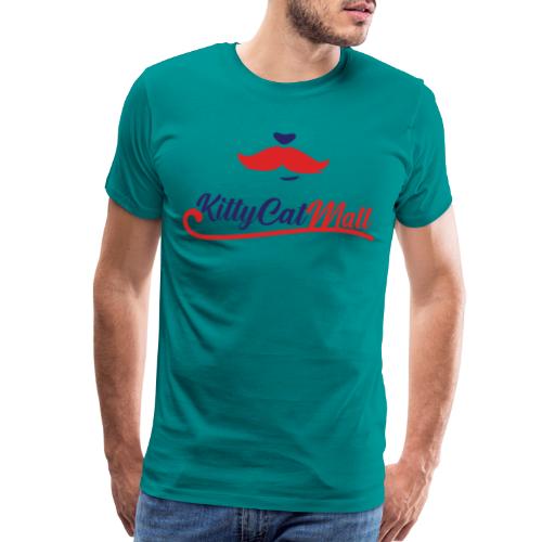 Mustache Logo - Men's Premium T-Shirt